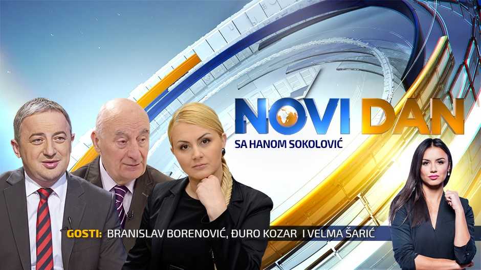 Branislav Borenović Đuro Kozar i Velma Šarić u Novom danu N1