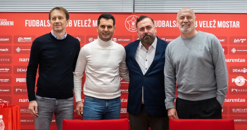 Zahvalnice Barbarezu, Spahiću i Papcu od Veleža:  Njihov rad, energija i vjera vratili su osmijeh na lica navijača