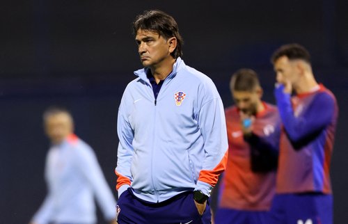 Soccer Football - World Cup - UEFA Qualifiers - Group L - Croatia v Montenegro - Stadion Maksimir, Zagreb, Croatia - September 8, 2025 Croatia coach Zlatko Dalic before the match REUTERS/Antonio Bronic