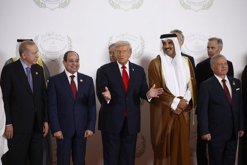 World leaders including U.S. President Donald Trump