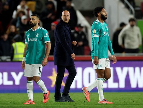 Liverpool Mohamed Salah Joe Gomez Arne SLot