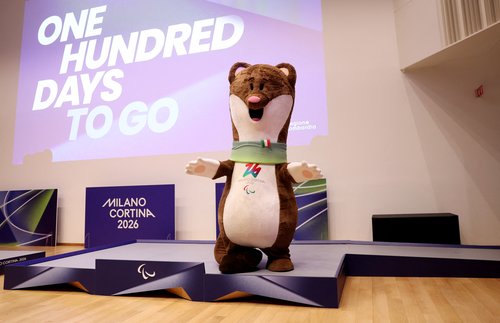 Olympics - 2026 Milano-Cortina Winter Olympics - 100 days to go