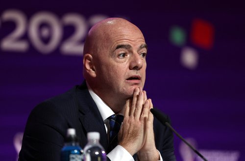 FIFA World Cup Qatar 2022 - FIFA President Press Conference