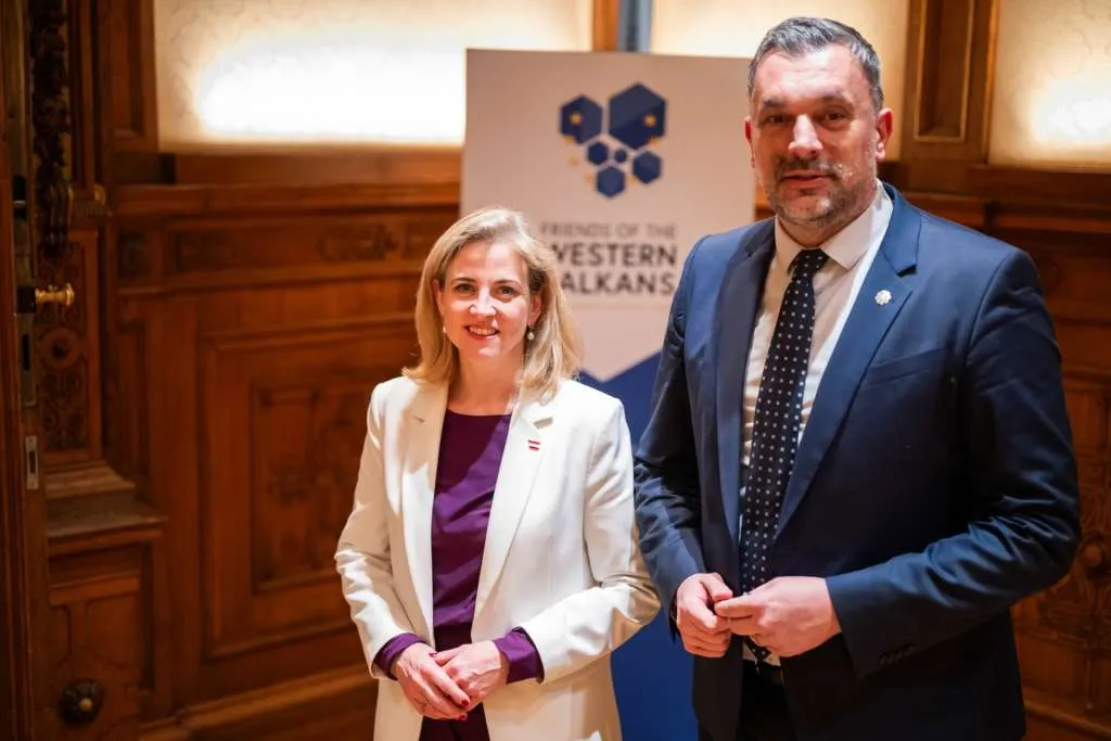 Konakovic in Vienna pushes for EU fast track, touting energy security and regional cooperation