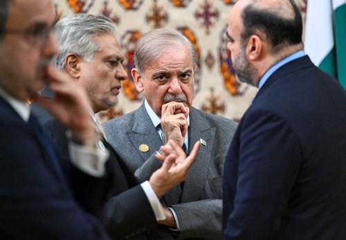 Pakistani Prime Minister Shehbaz Sharif