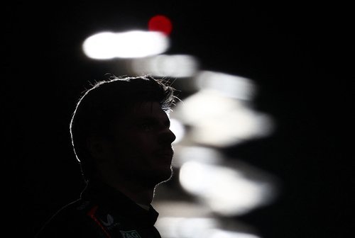 Formula One F1 - Abu Dhabi Grand Prix - Yas Marina Circuit, Abu Dhabi, United Arab Emirates - December 7, 2025 Red Bull's Max Verstappen stands on the podium after winning the Abu Dhabi Grand Prix REUTERS/Jakub Porzycki