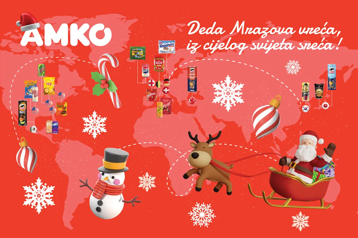 Deda Mrazova vreća, iz cijelog svijeta sreća