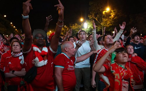 Champions League - Final - Fans gather in Paris for Liverpool v Real Madrid in the Champions League Final