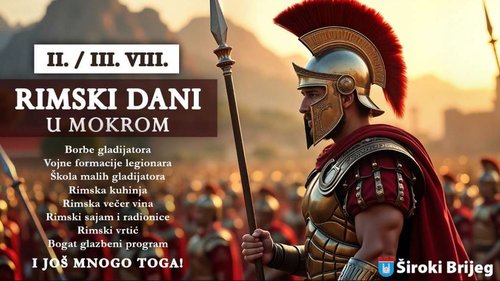 rimski dani u mokrom siroki brijeg