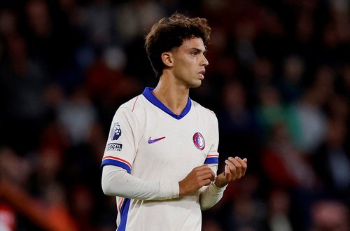 Joao Felix FILE PHOTO: Soccer Football - Premier League - AFC Bournemouth v Chelsea - Vitality Stadium, Bournemouth, Britain - September 14, 2024 Chelsea's Joao Felix reacts Action Images via Reuters/Andrew Couldridge EDITORIAL USE ONLY. NO USE WITH UNAUT