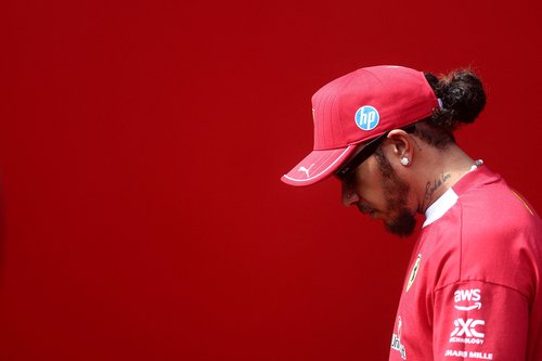 Formula One F1 - Hungarian Grand Prix - Hungaroring, Budapest, Hungary - August 2, 2025 Ferrari's Lewis Hamilton ahead of practice REUTERS/Jakub Porzycki TPX IMAGES OF THE DAY