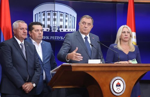 radovan viskovic, nenad stevandic, milorad dodik, zeljka cvijanovic