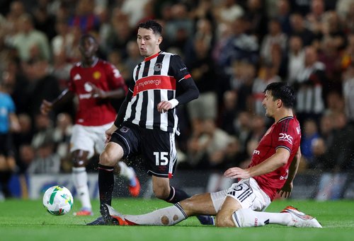 Soccer Football - Carabao Cup - Second Round - Grimsby Town v Manchester United