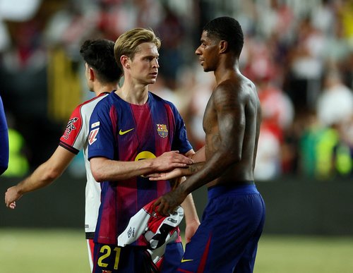 Frenkie De Jong Marcus Rashford