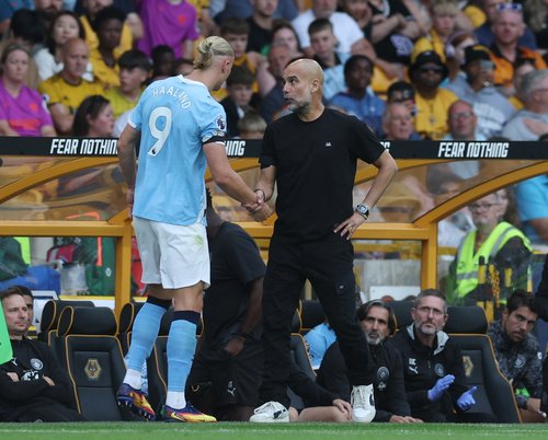 haaland pep guardioal