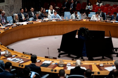 Russian Federation's Deputy Ambassador to the United Nations Dmitry Polyanskiy