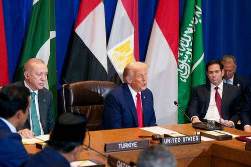 U.S. President Donald Trump, Turkey's President Tayyip Erdogan