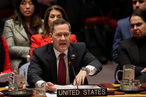 United States Ambassador to the United Nations Mike Waltz New York, U.S., January 5, 2026. REUTERS/Brendan McDermid