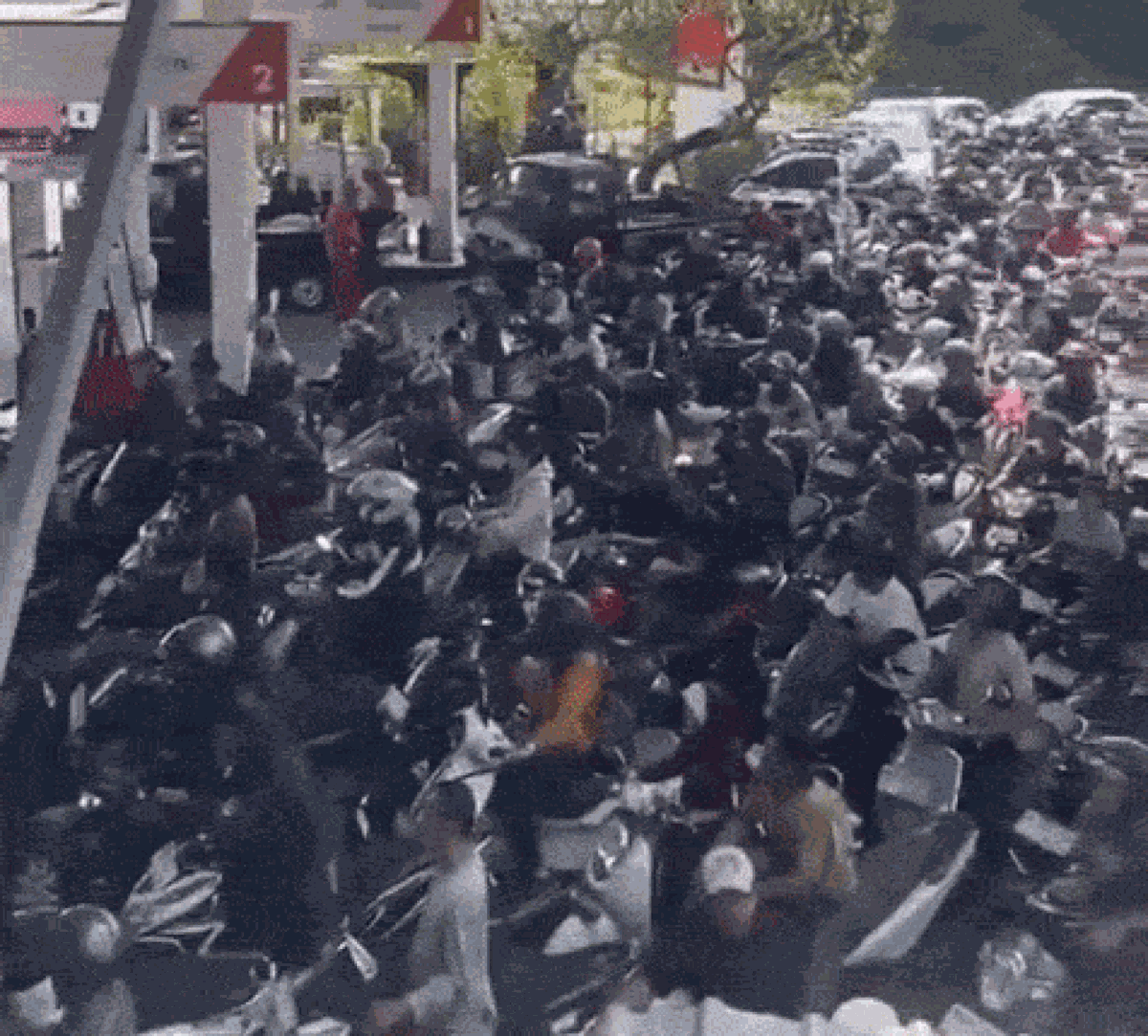 VIDEO Otok od 4,5 miliona stanovnika pretvorio se u veliku kolonu: ‘Ostali smo bez goriva‘