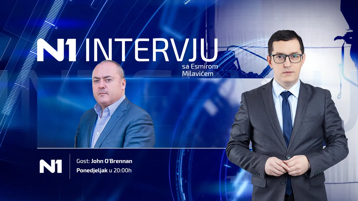 N1 intervju s Johnom O'Brennanom večeras u 20 sati