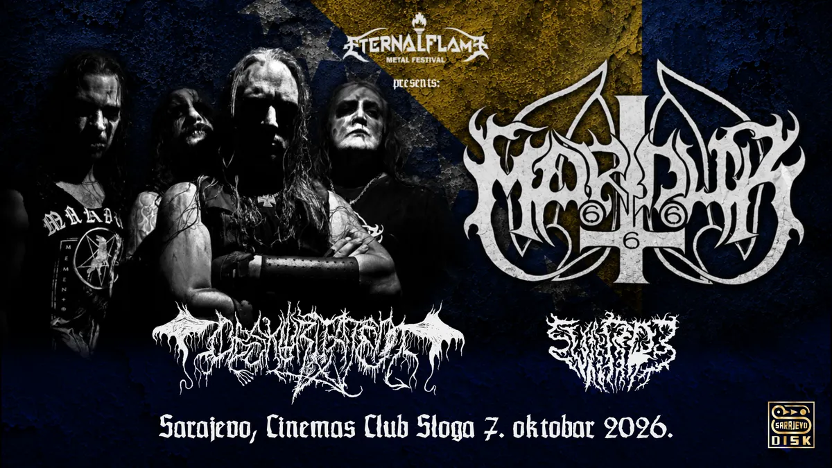 Poznate satnica i setlista za sarajevski koncert grupe Marduk