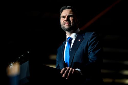 US Vice President JD Vance delivers remarks at a campaign rally at Hyder WarehouseHendersonville, North Carolina, US, October 19, 2026. Kenny Holston/Pool via REUTERS