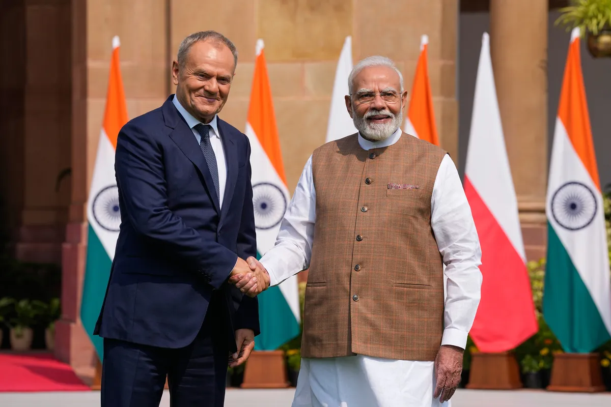 Indija i Poljska jačaju veze u oblastima odbrane, svemira i nuklearne energije