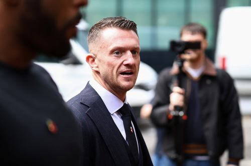 Britanski desničarski aktivista Tommy Robinson