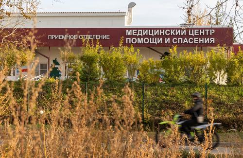 A view of the Medical Assistance and Rescue Centre, an infectious diseases hospital, in the town of Shelekhov in the Irkutsk region, Russia, October 5, 2026. REUTERS/Stringer