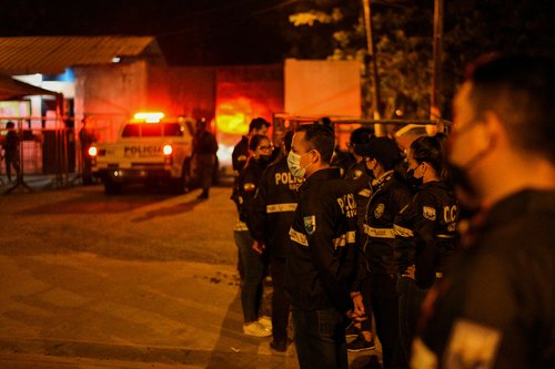 Ecuador prison riot, in Guayaquil