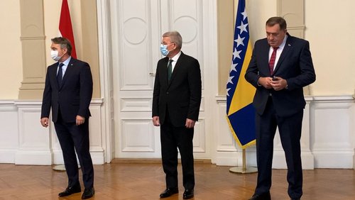 Komšić Džaferović Dodik PREDSJEDNIŠTVO