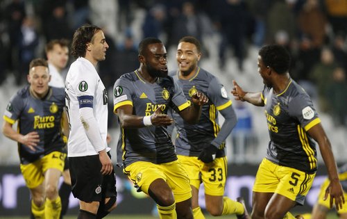 Europa Conference League - Round of 16 First Leg - Partizan Belgrade v Feyenoord