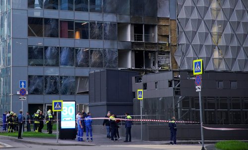Drone attack in Moscow