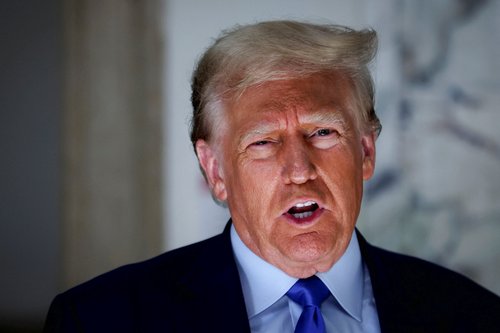 Former U.S. President Trump's civil fraud trial continues, in New York