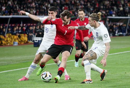 Euro 2024 Qualifier - Play-off - Georgia v Greece