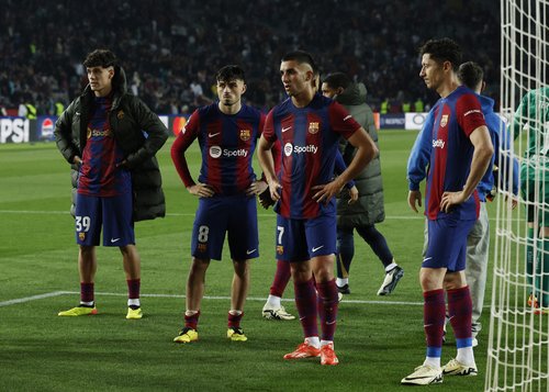 Champions League - Quarter Final - Second Leg - FC Barcelona v Paris St Germain