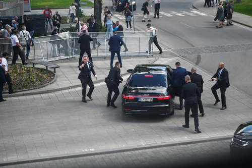 Shooting incident after Slovak government meeting in Handlova