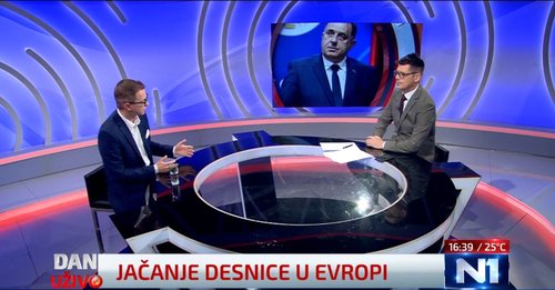 Jasmin Mujanović u Danu uživo (N1)