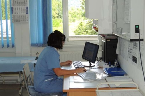 zdravstveni radnici ilustracija