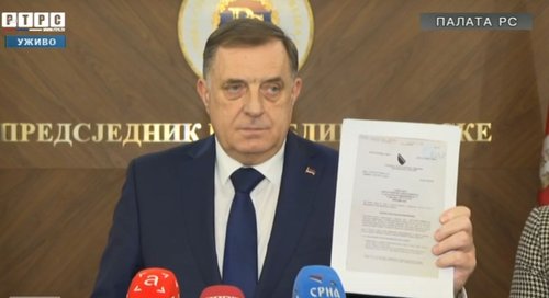 Milorad Dodik TUŽILAŠTVO DOKUMENT
