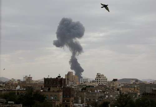 Israeli airstrike on Houthi infrastructure, in Sana'a