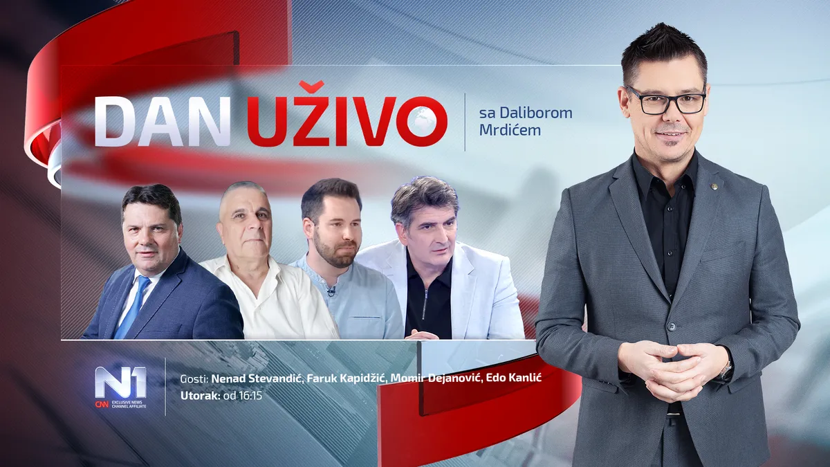 Kapidžić, Stevandić, Dejanović i Kanlić u Danu uživo