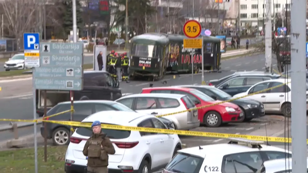 Objavljeni novi snimci tramvajske nesreće u Sarajevu / VIDEO