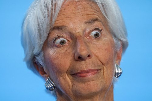 FILE PHOTO: European Central Bank (ECB) President Christine Lagarde