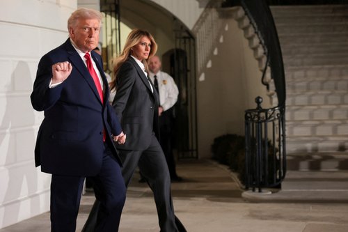 Prva dama Melania Trump na obraćanju predsjednika SAD-a Donalda Trumpa o stanju nacije