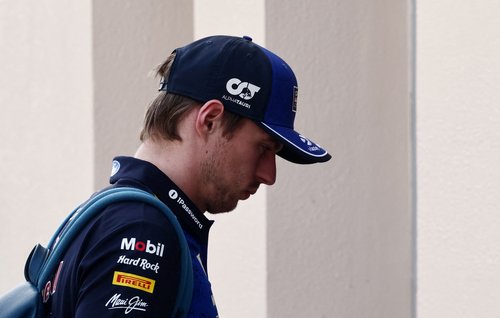 Formula One F1 - Pre Season Testing - Bahrain International Circuit, Sakhir, Bahrain - February 12, 2026 Red Bull's Max Verstappen during the pre season testing REUTERS/Jakub Porzycki