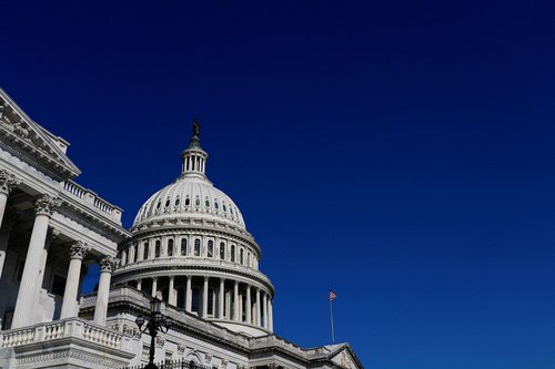 FILE PHOTO: A view of the dome of the U.S. Capitol building