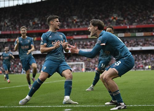 2025-05-Miloš Kerker Bournemouth Arsenal-ENGLAND-ARS-BOU-REPORT