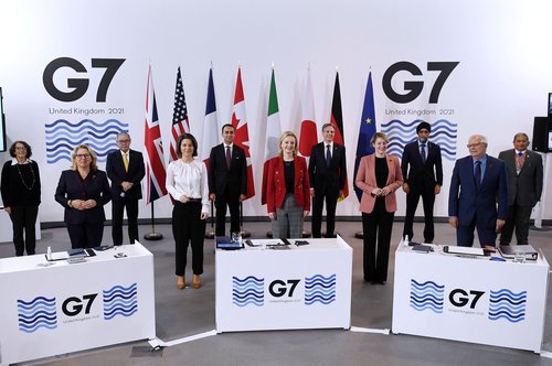 G7 summit in Liverpool