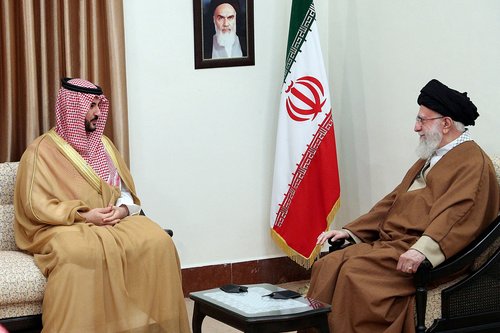 Saudijski princ Khalid bin Salman i iranski ajatolah Ali Khamenei